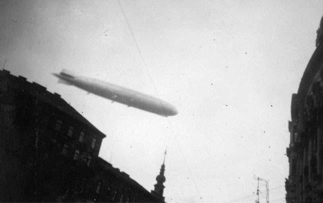 1931. Zeppelin Budapest felett