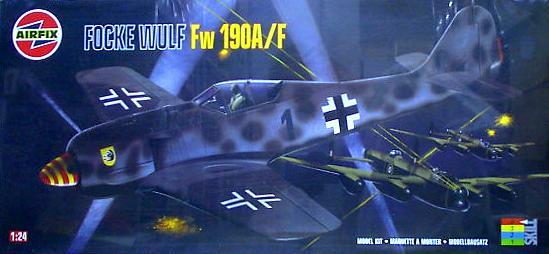 Airfix 16001 - 1/24 Focke Wulf Fw 190A.F - megegyezés szerint