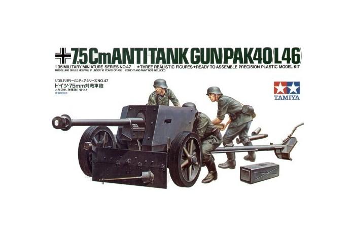 1400 Ft

Tamiya 35047 7.5 cm Anti Tank Gun (Pak 40/L46) 1400 Ft