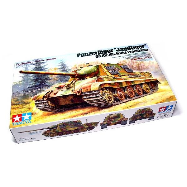 Tamiya 35295 - 1/35 Jagdtiger Frühe Production - minimálisan megkezdve - 10.000ft