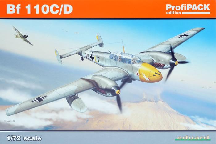 Eduard 1/72 Messerschmitt Bf-110C/D Profipack + Quickboost 1/72 Bf-110 exhaust

7000,-