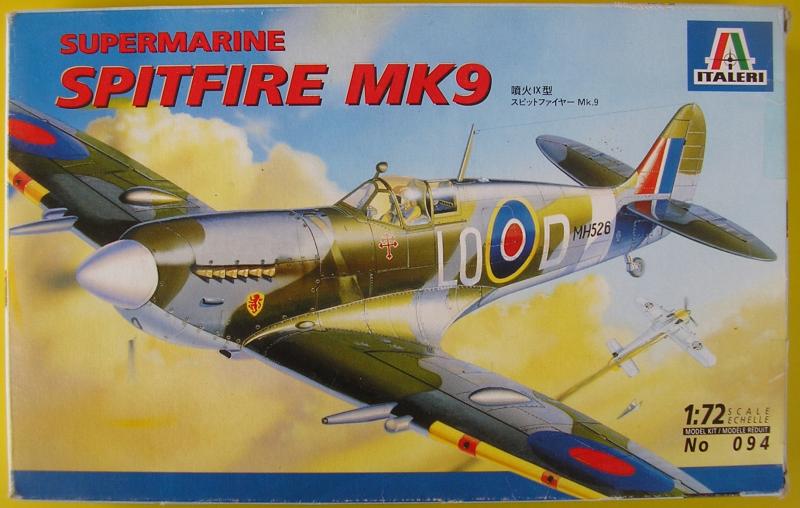 Italeri Spit. Mk. IX.

Italeri Spitfire Mk. IX. 1/72 1200.-Ft