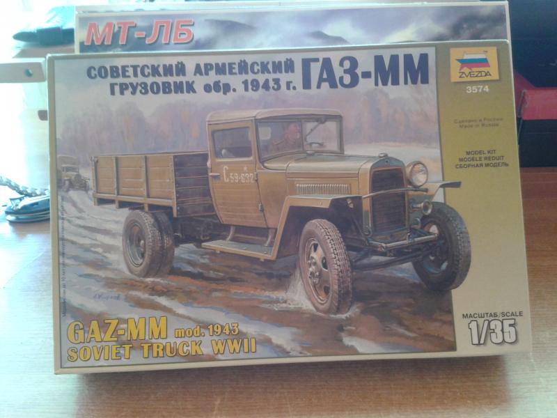 GAZ-MM Soviet truck

Zvezda 1:35. Csak megnézve. Ár: 3.000 Ft