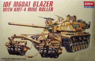 IDF M60A1 Blazer with KMT-4 mine roller + Eduard 35431 maratás
