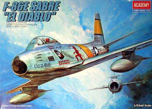 F-86E Sabre El Diablo

Hiányzik a szívó-fúvónyílás takaró 1.500,-
