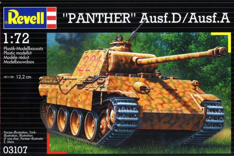 Revell 1/72 Panther D / A