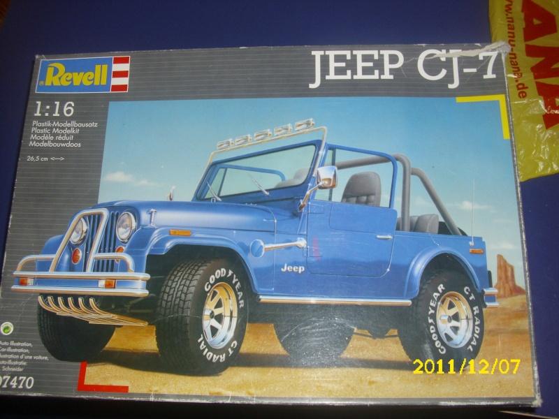1.16 revell CJ7 Jeep  15.000ft+posta