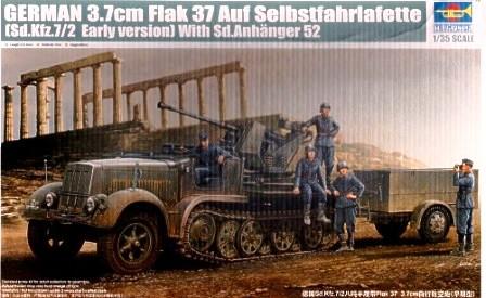 German 3.7cm Flak 37 SdKfz 7.2

9.000,-