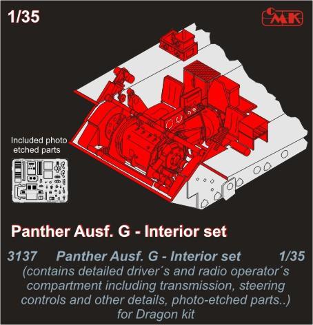 CMK 1/35 Panther ausf G  drive set gyanta, maratás Dragon készlethez

7000 HUF + posta