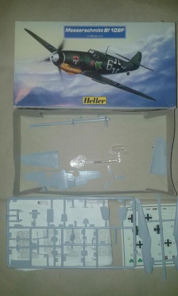 heller bf 109f 1700ft 1:72