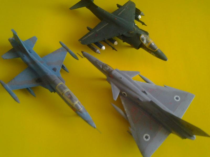 Kfir, Harrier, F5B