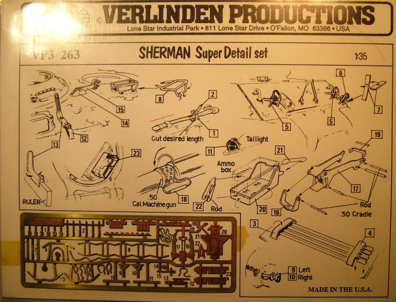 Sherman Super detail set