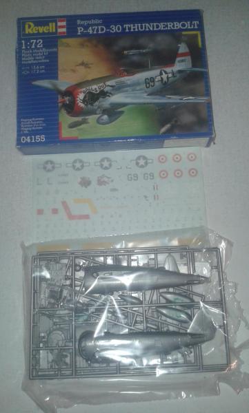 REVELL P-47 1:72 1600FT