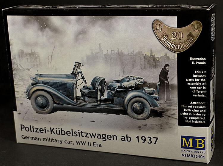 MasterBox German Military Car Type 170 v1