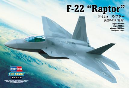 1:72 HB F-22 Raptor 3000Ft