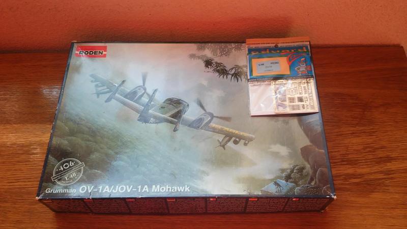 6000,-

Roden 1/48 406 OV-1A/JOV-1A Mohawk
+ Eduard FE283 OV-1A zoom 