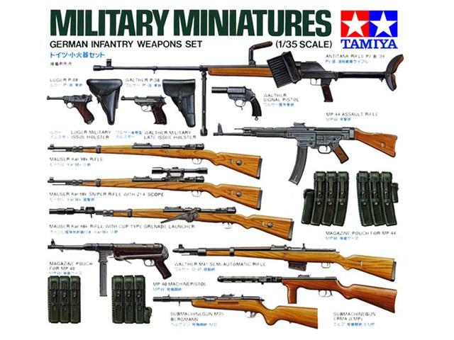 Tamiya German Infantry Weapon Set