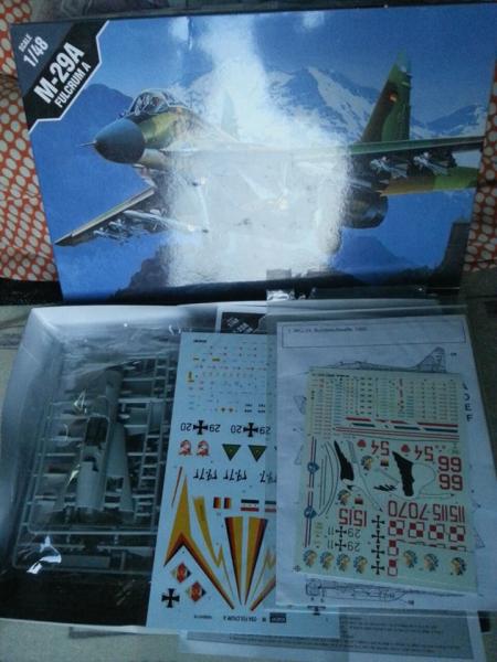 1/48as mig-29 Lengyel matricával
