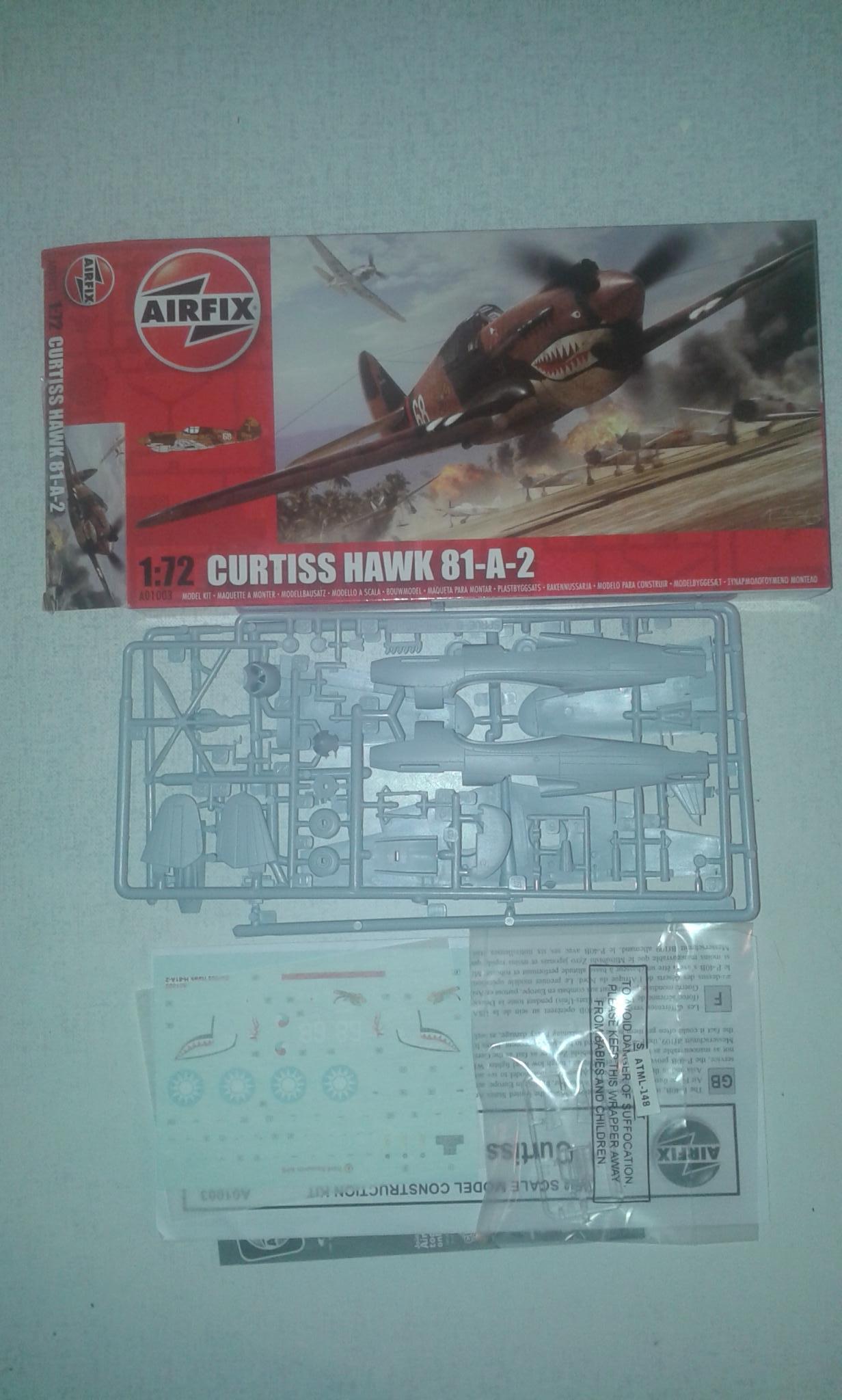 AIRFIX HAWK 81-A-2 1:72 1800FT