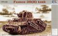 France 39(H) Tank SA 38 37mm gun