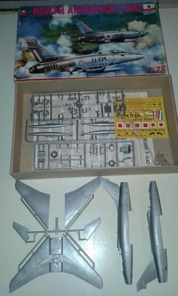 esci f-100 +  2500 1:72