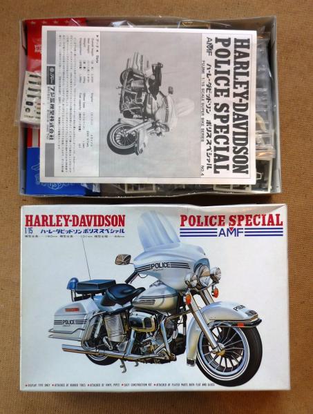 Fujimi Harley Davidson Police Special 1/15 makett.