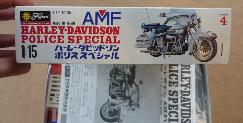Fujimi Harley Davidson Police Special 1/15 makett.