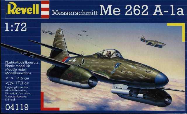 1/72 revell me-262 2200 Ft