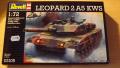 Leopard 2 A5 KWS,Revell 1/72 : 1500ft
