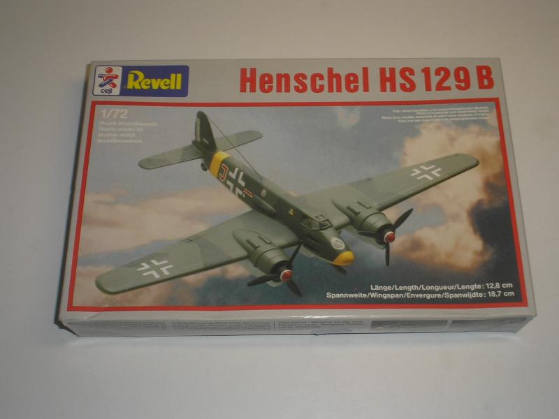 Henschel HS 129B Revell 1/72 : 1500f

Bontatlan csomagolás
