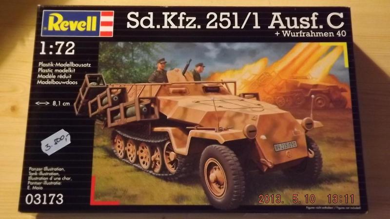 Sd.Kfz.251/1 Ausf.C,Revell 1/72 : 2500ft

Bontatlan