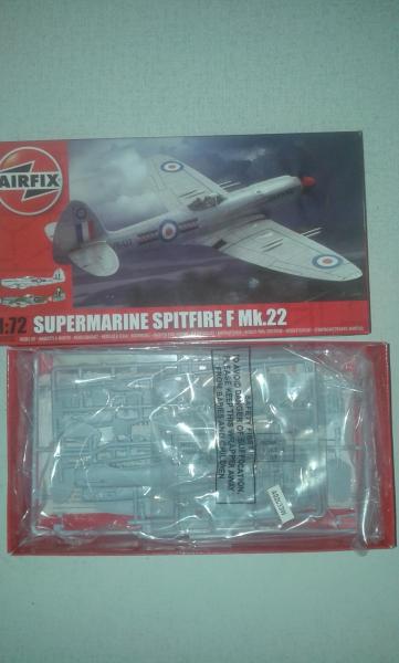 airfix spitfire f mk22 1:72 2400ft