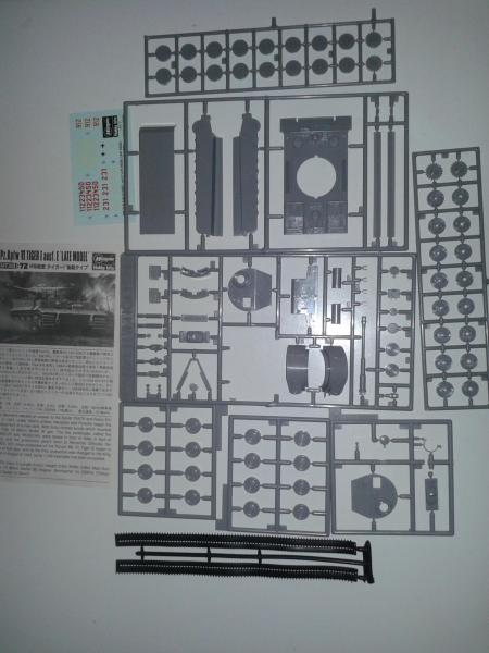 HASEGAWA tiger  1:72 2500FT