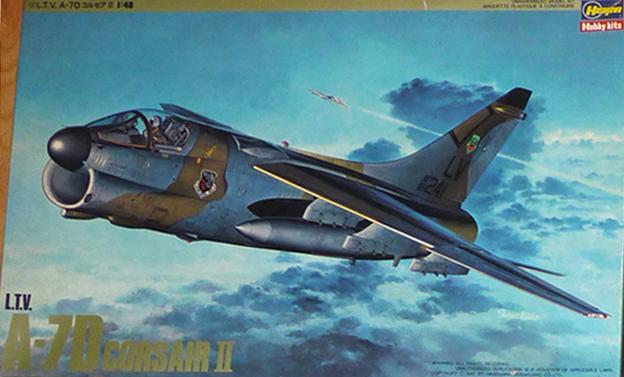 Hasegawa A7D Corsair II + Eduard 48050 -6500 Ft