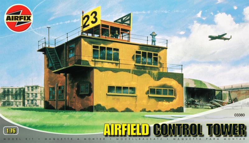 Airfield Control Tower + 3 figura