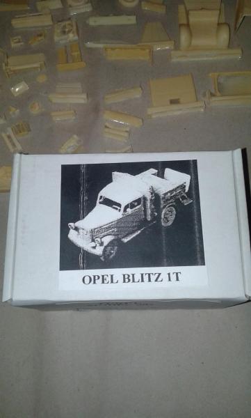 opel blitz 1t 4000ft műgyanta 1:35