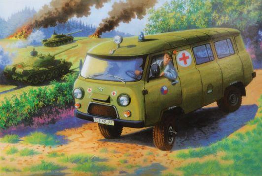 Bilek 1_35 UAZ452 Ambulance