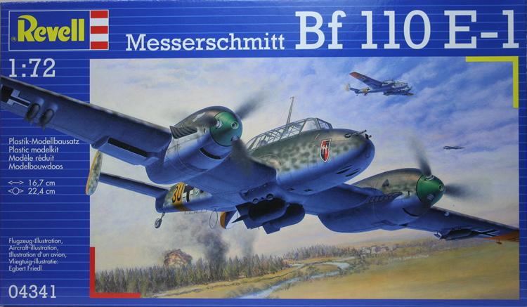 Messerschmitt Bf 110 E-1; 2 figurával