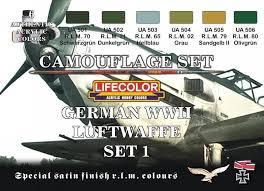 LIFECOLOR LUFTWAFFE-SET-I  4000 huf