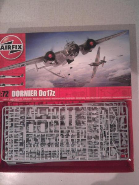 AIRFIX do 17 z  1:72 plexi hiány  3500ft 