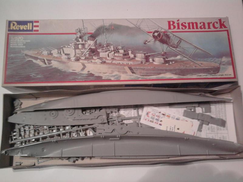 revell bismarck  1:570  3000ft