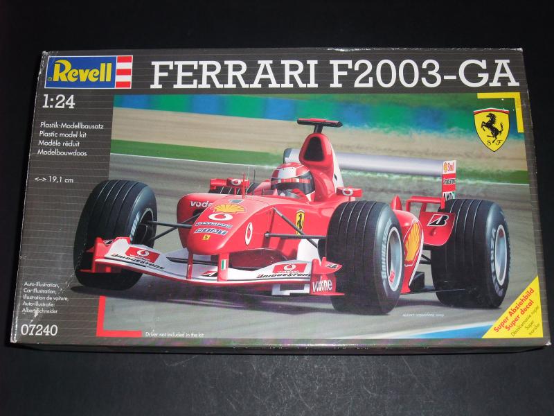 1/24 Revell Ferrari F2003-GA

7710.-
