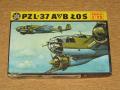 ZTS 1_72 PZL-37 A_B Los makett