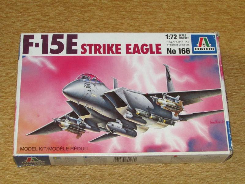 Italeri 1_72 F-15E Strike Eagle makett