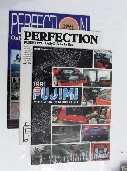 Fujimi katalógusok 1991,1993, 1994