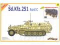 Cyber Hobby 9135 Sd.Kfz. 251 Ausf. C  11000.- Ft