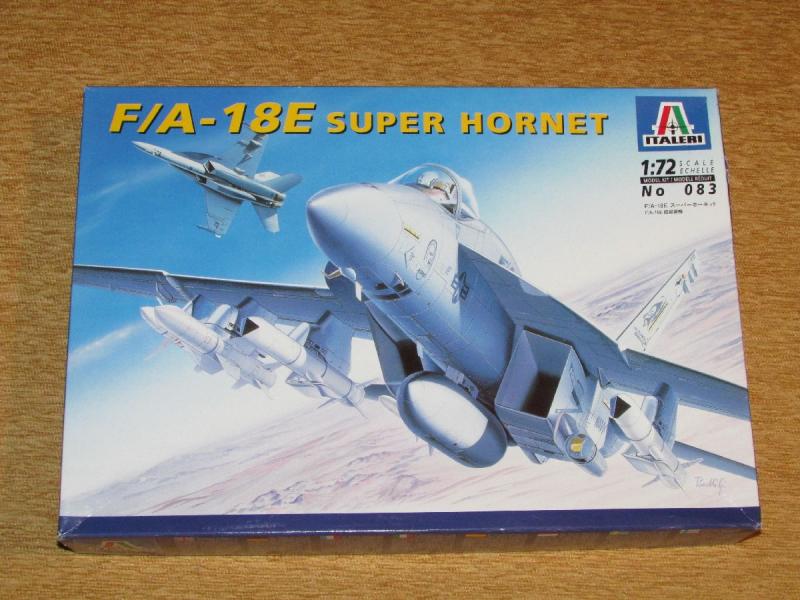 Italeri 1_72 F_A-18E Super Hornet makett