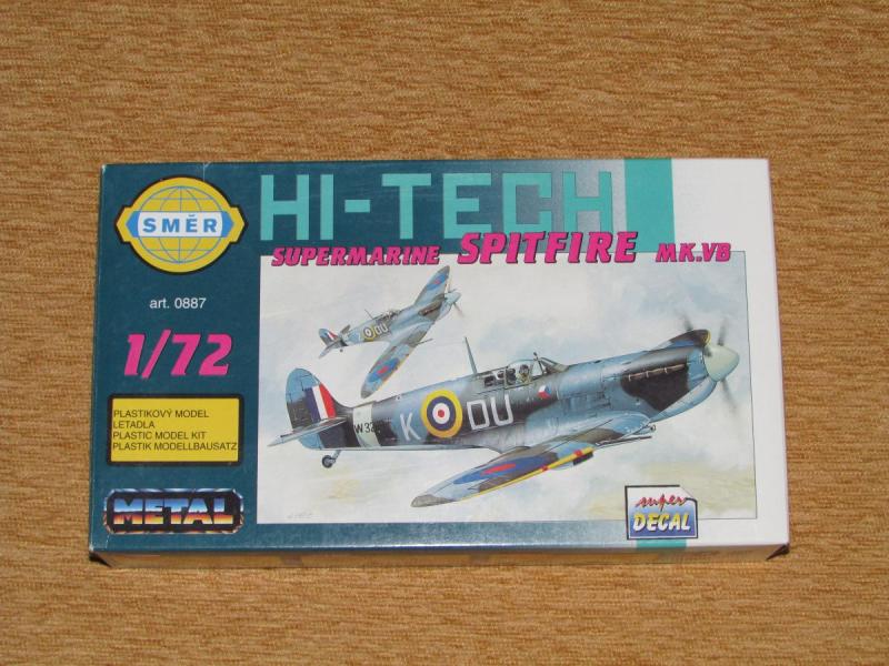 SMER 1_72 Supermarine Spitfire Mk.VB Hi-Tech makett