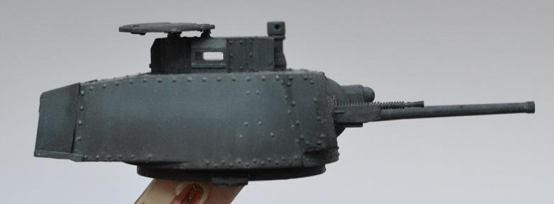 Pz.kpfw 38(t) torony

Csak a szegecsek és a kitekintők kiemelve illetve a barna, s fekete mosás.