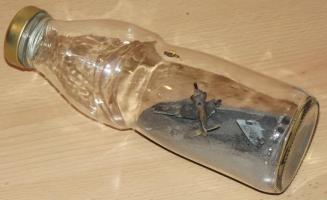 Spitfire befőtt, búvárral eltéve